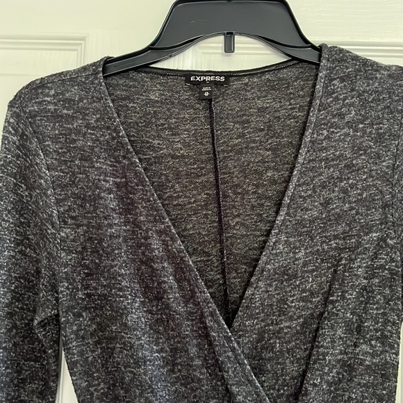 Express sweater dress Heather grey size XS - Picture 2 of 4